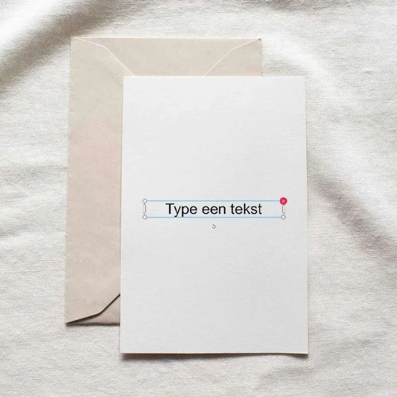 Blanco geboortekaartjes