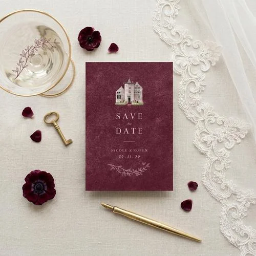 Save the date cocktail chique