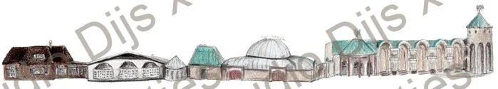 Trouwlocatie Dieka Markelo, illustratie Studio Dijs x Leintjes