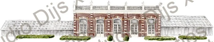 Trouwlocatie Landgoed Groot Warnsborn, illustratie Studio Dijs x Leintjes